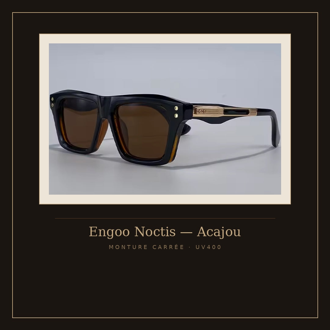 Engoo Noctis — Lunettes de soleil, monture épaisse