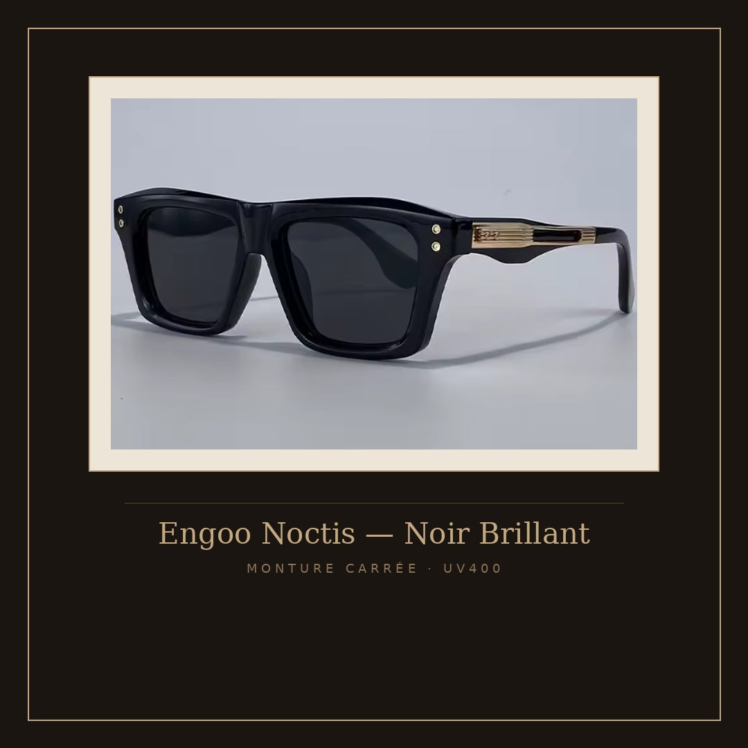 Engoo Noctis — Lunettes de soleil, monture épaisse