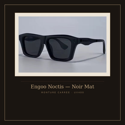 Engoo Noctis — Lunettes de soleil, monture épaisse